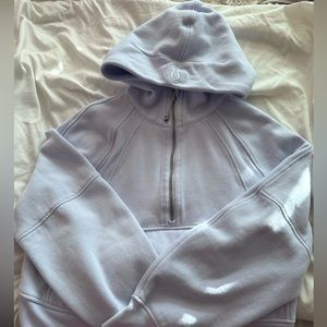 Lululemon pastel blue or blissful blue scuba like new condition xs/s